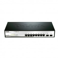 Switch D-Link DGS-1210-10, 8 porturi Gigabit 802.3 foto