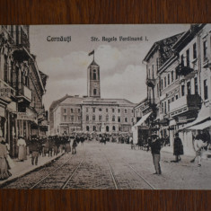 CP Cernauti Czernowitz str. Regele Ferdinand I