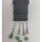 Set conector cablu Superseal 1.5 tata mufa 4 pin 4 pini inclusi + 4 garnituri incluse IP67 TE Connectivity 282106-1-SET-M