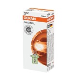 Set 10 Becuri Bord BX8.5D, Soclu Verde Deschis 12V 2W, Osram