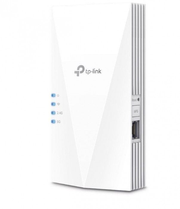 TP-link AX1800 Wi-Fi6 Range Extender, RE600X, Dual-Band, Standarde wireless:
