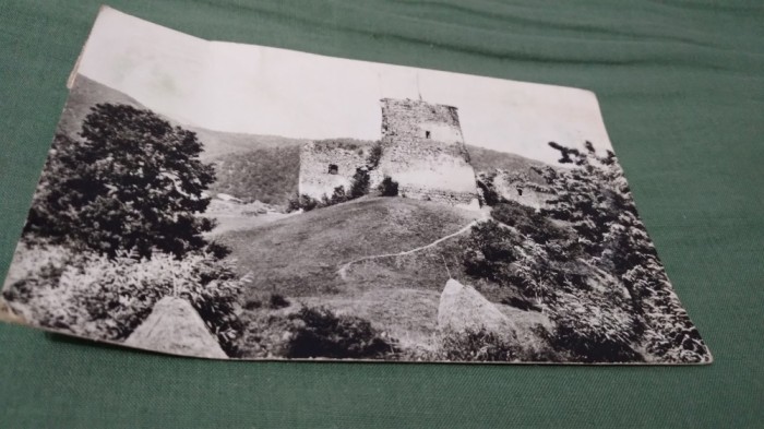 CARTE POSTA HUEDIN -CETATEA BOLOGA CIRCULATA