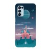Husa compatibila cu Oppo A76, Viceversa, model Death Star Disney castle, Silicon, TPU, Transparent, Carcasa