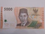 INDONEZIA - 5000 RUPIAH - 1922 - UNC - VEZI POZA VERSO