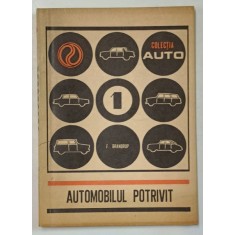 AUTOMOBILUL POTRIVIT , COLECTIA AUTO 1 de FRIEDRIC BRANDRUP , 1969