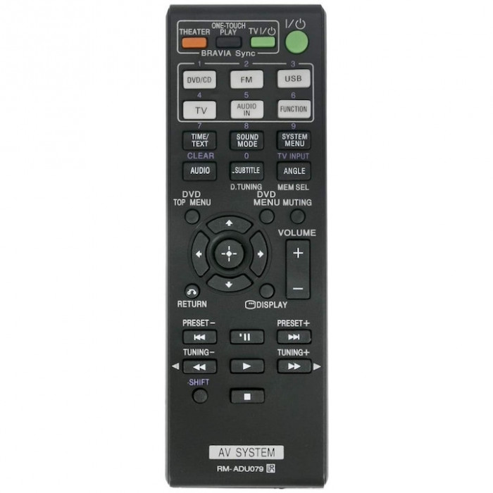 Telecomanda pentru Sony RM-ADU079, x-remote, Negru