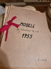 Caiet crochiuri rochii / moda Modele pentru trimestrul III si IV 1955 foto