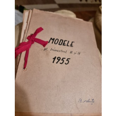 Caiet crochiuri rochii / moda Modele pentru trimestrul III si IV 1955