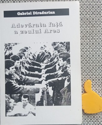 Adevarata fata a zeului Ares Gabriel Diradurian cu dedicatie foto