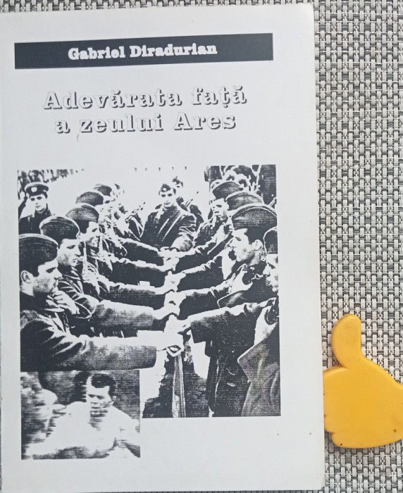 Adevarata fata a zeului Ares Gabriel Diradurian cu dedicatie
