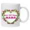 Cana alba personalizata &quot;cea mai buna mama&quot;, INOVATIX&reg;️. 330ml