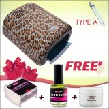 Lampă UV 36W cu model animal, INGINAILS
