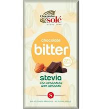 Ciocolata cu Migdale si Stevie Minim 72% Cacao Pronat 100gr Cod: cs251 foto