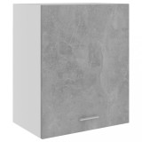 Cumpara ieftin Dulap suspendat, gri beton, 50 x 31 x 60 cm, lemn prelucrat