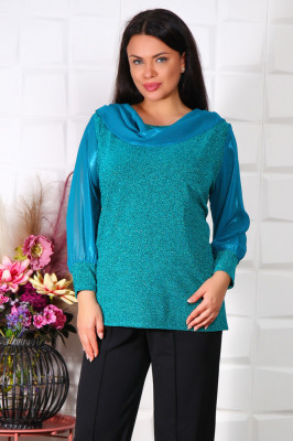 Bluza Eleganta cu Esarfa - 56Marimea foto