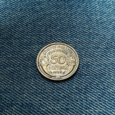 2h - 50 Centimes 1938 Franta