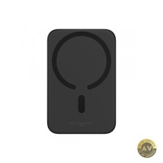Baterie Externa Wireless Baseus Mini Air 6000mAh 20W PD + FQI 1 x QI - 1 x USB-C Neagra P10059002113-00