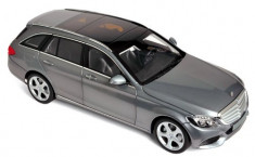 Macheta Auto Norev, Mercedes-Benz C-Klasse Estate 2014 - Gri Metallic 1:18 foto