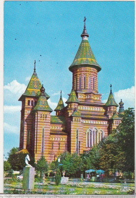 bnk cp Timisoara - Catedrala Mitropoliei Banatului - circulata foto