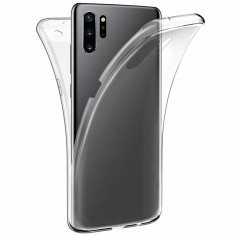 Husa Full TPU 360&deg; (fata + spate) pentru Samsung Galaxy Note 10 Plus, Transparent