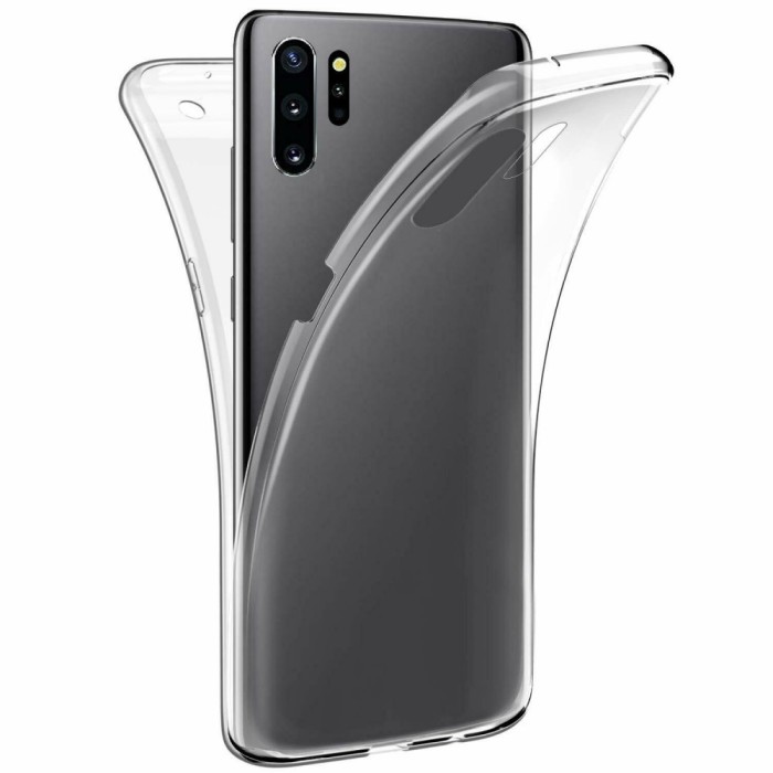 Husa Full TPU 360&deg; (fata + spate) pentru Samsung Galaxy Note 10 Plus, Transparent