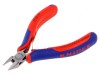 Cleşti Laterali Tăiere 115mm Faţetă Mică, KNIPEX