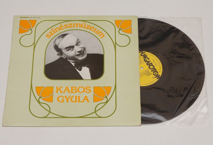 Kabos Gyula - Sz&iacute;n&eacute;szm&uacute;zeum - disc vinil vinyl LP NOU