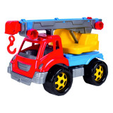 Cumpara ieftin Bino - Camion pentru copii, Cu macara, 36 x 21 x 23 cm, Multicolor
