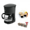 Cafetiera Heinner ART , putere 750W, sistem anti-picurare, Negru