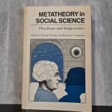Donald W. Fiske; Richard A. Shweder - Metatheory in Social Science. Pluralisms and Subjectivities