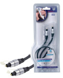Cablu profesional Optic cu fibra tata - Optic cu fibra tata 0.75m HQ