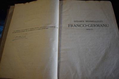 Demetriu Preda Istoria razboiului Franco German 1871 4 parti, Dumas Pascal Bruno, Calendarul Progresului, pentru toti 1875-76 foto