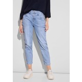 Blugi cu talie inalta pentru femei Street One A377239, albastru, 34W 28L - OUTLET