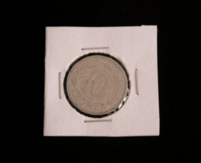 M3 C50 - Moneda foarte veche - 10 coroane - kroner - Danemarca - 1981 foto