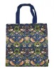 Sacosa Textila Fridolin William Morris Strawberry Thief, 38x40cm, Poliester, Multicolor, Punga Refolosibila Cumparaturi