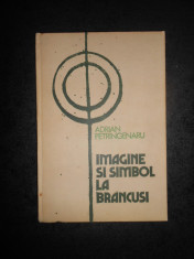 ADRIAN PETRINGENARU - IMAGINE SI SIMBOL LA BRANCUSI (1983, editie cartonata) foto