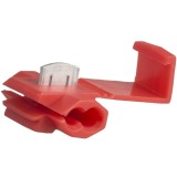 Papuci electrici izolati, tata, rosu, rotund, 4 mm, lungime 20 mm, crimpat, 1563, 10 terminale la blister Carpoint AutoDrive ProParts