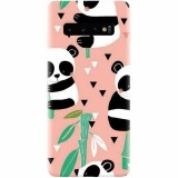 Husa silicon pentru Samsung Galaxy S10 Plus, Baby Panda 001