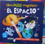 Libro puzle magnetico el espacio (Carte puzzle magnetic - Spatiul - limba spaniola)