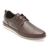 Pantofi GRYXX maro, M6819, din piele naturala