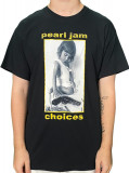 Tricou Pearl Jam &#039;Choices&#039; (Negru) negru, Oem