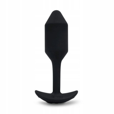 Plug anal vibrator - B-Vibe Vibrating Snug Plug 2 Black foto