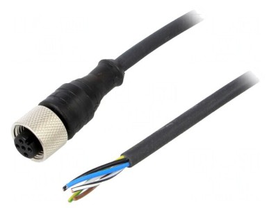 Cablu de conectare M12 PIN 5 drept 25m 24VAC 4A IP67 foto