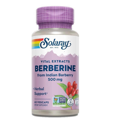 Berberine 60 capsule vegetale Solaray Secom foto