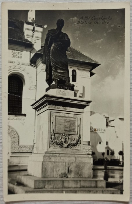 Constanta, statuia lui Ovidiu// CP