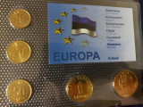 Seria completata monede - Estonia 1994-2001, Europa