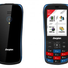 Telefon Mobil Energizer E284S, 4G, Dual SIM (Negru/Albastru)