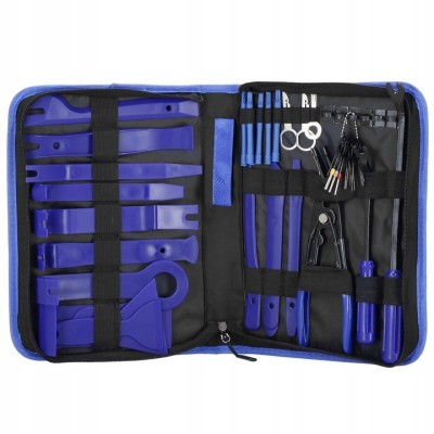 Kit pentru demontare ornamente si tapiterie auto, 46 piese Household NewTrend foto