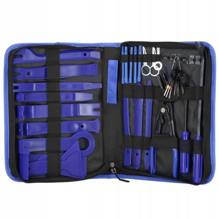 Kit pentru demontare ornamente si tapiterie auto, 46 piese Household NewTrend