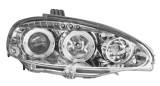 Set faruri Mazda Mx-5 Nb, 2001-03.2005, montare fata, stanga+dreapta, H1+H1; manual; transparent, argintiu; Tuning; Omologare: SAE; halogen, JUN YAN